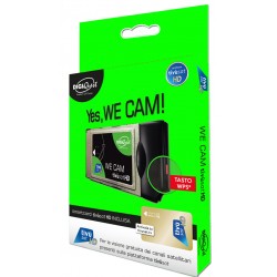 DIGIQUEST Yes, We CAM - We CAM Tivùsat HD, KItTivusat per TV e decoder Modulo CAM e SMARTCARD - Scheda Tivùsat inclusa…