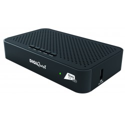 Digiquest Tivusat Classic Q30, DVB-S2 con funzione di Videoregistratore in HD - Dispositivo abilitato ai canali zona DAZN…