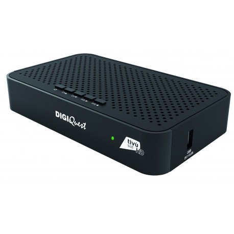 Digiquest Tivusat Classic Q30, DVB-S2 con funzione di Videoregistratore in HD - Dispositivo abilitato ai canali zona DAZN…