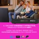 Digiquest Decoder Tivùsat Q80 On demand 4K, doppio tuner, DVB-T2, DVB-S2, inclusa Tessera Tivusat 4k