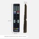 Digiquest Telecomando ALAD1N0 Universale pronto all’uso per tv SAMSUNG,LG,SONY,PHILIPS,PANASONIC, TELEFUNKEN