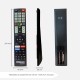 Digiquest Telecomando compatibile con TV a marchio TELEFUNKEN, VESTEL e BEKO