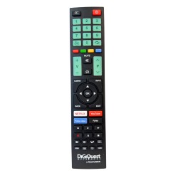 Digiquest Telecomando compatibile con TV a marchio TELEFUNKEN, VESTEL e BEKO